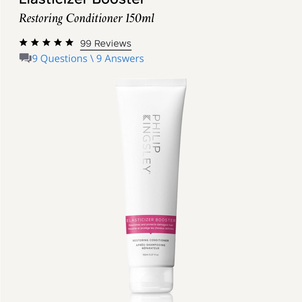 Philip Kingsley Elasticizer Booster Restoring Conditioner